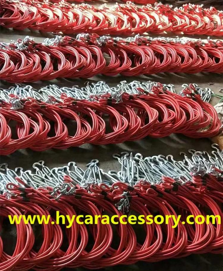 Cable Pull Line High Quality PVC Rubberized Stainless Steel Wire Rope Oily Wire Rope