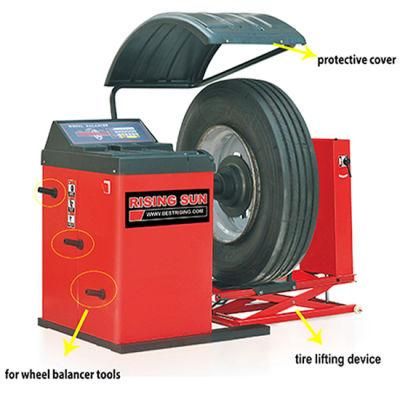 Truck Repair Machine Heavy Tire Balancer for Garage