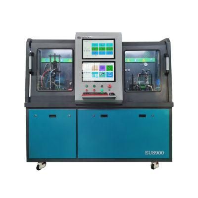 Two Monitor Screens and Two Sets Software Diesel Test Machine Eus900, Test Eui Eup/Hydraulic Heui Injector at The Same Time