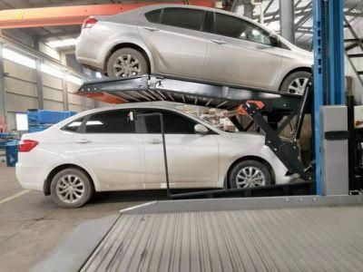 AA4c Tilt 2 Post Car Parking Lift Two Columns Auto Parking System Garage Equipments Vehicle equipment