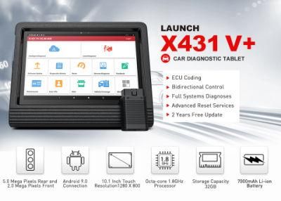 Launch X431 V Plus 10 &quot;X431 V + V4.0 OBD2 Diagnose Scanner Automotive OBD Auto Diagnostic Tool Auto OBD2 Scanner