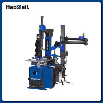 Swing Arm Car Tyre Changer with B350 Press Arm Helper