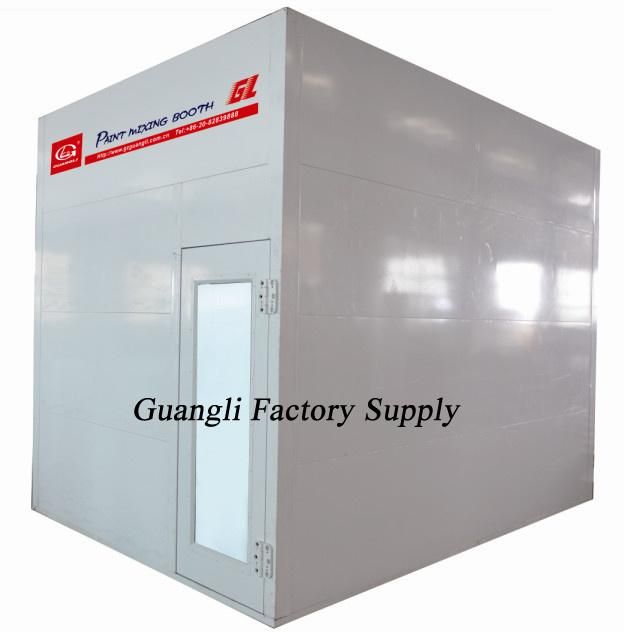 Guangli CE Paint Booth Spray Paint Booth Mixing Room Regulations