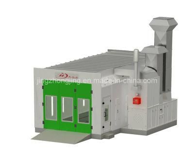 Auto Paint Booth with Exhaust Fan with Fully Undershoot-Type