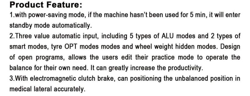 Wheel Balancer Wheel Balancer Balancing Machine Tcm-710 Balancing Equipment