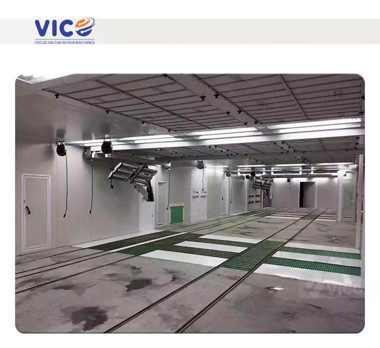 Vico Car Painting Line Auto Body Repairs Masking Room