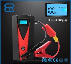Patented Dual USB Output 12000mAh 12V Jump Starter with LCD Monitor