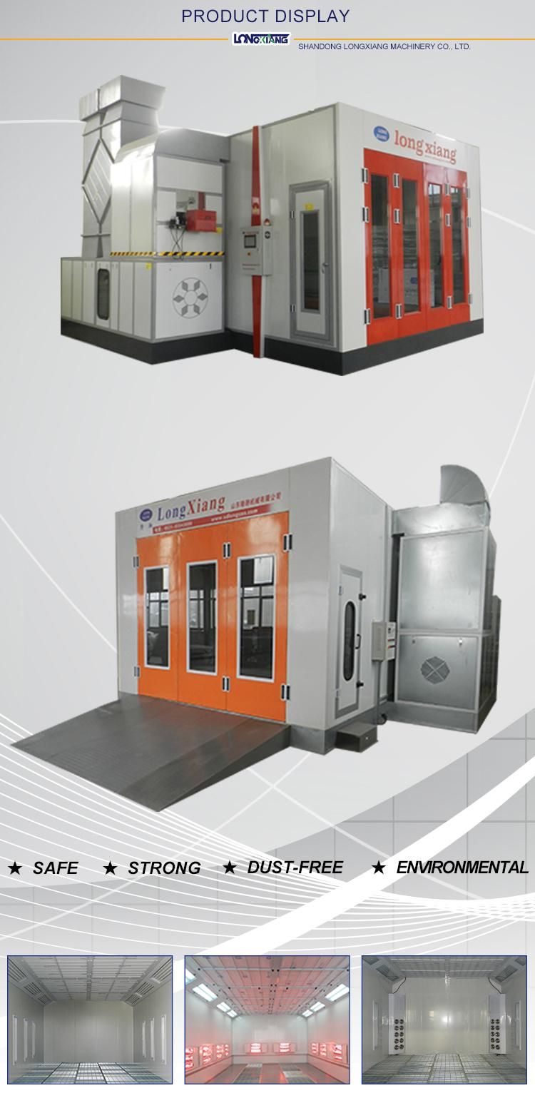 Engineered and Professional Full-Down Draft Car Spray Paint Booth with CE Approved and Diesel Heating