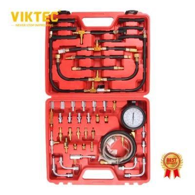 CE Easy Use Viktec Tu-443 Multiple Function Oil Combustion Pressure Meter Fuel Pressure Tester Kit (VT01056)