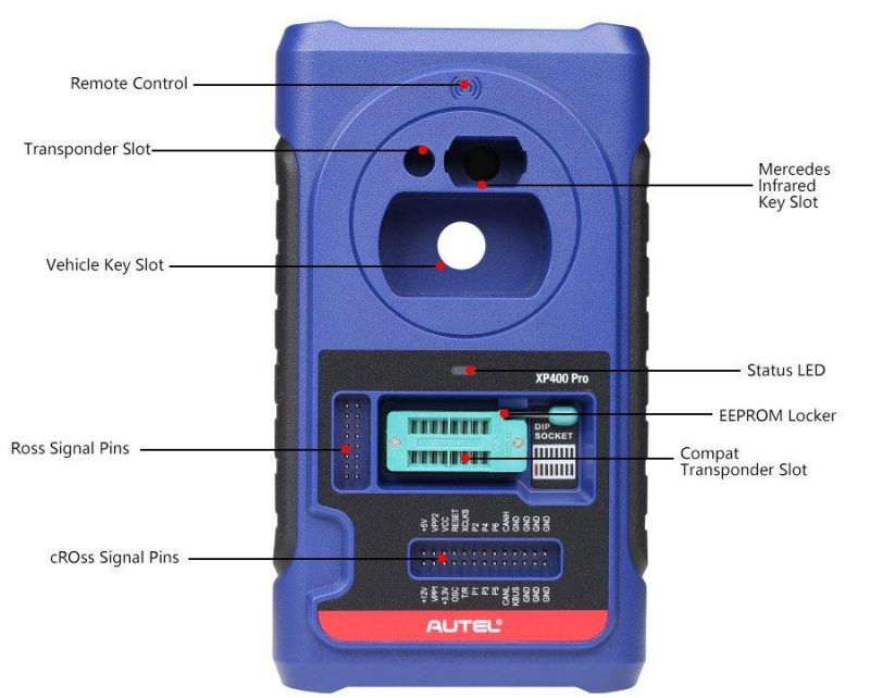 Autel XP400PRO OBD Scanner Car Key Programming Tool Use with Autel Im608 Im508