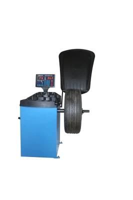Wheel Balancer Automatic Distance and Input Balancing Machine Alu Data