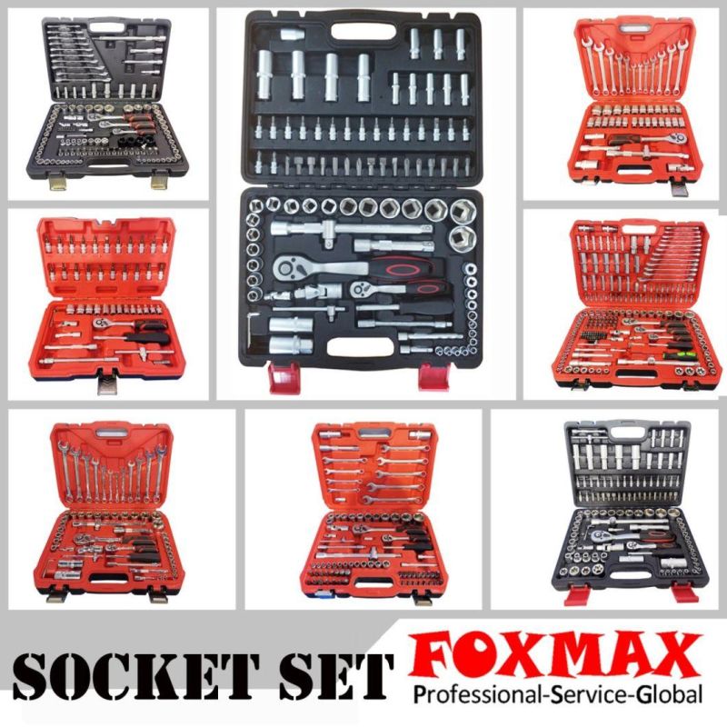 Socket Wrench Set with T-Bar Ratchet Handle (FST-69)