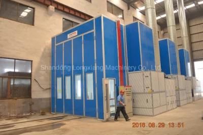 18m CE Spray Paint Booth for Bus &amp; Truck Oven