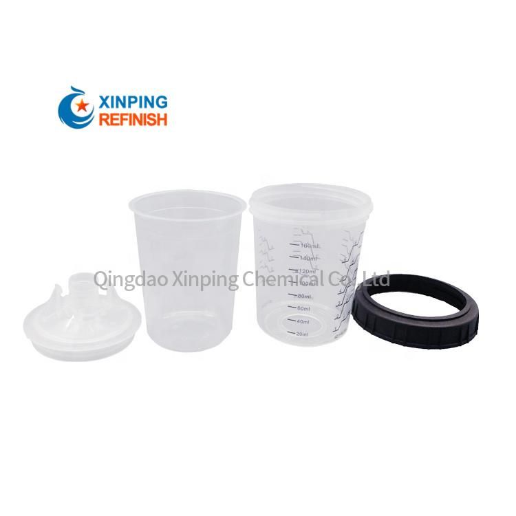 Customized Logo Car Finishing Paint Disposable Paint Preparation Mixing Cup