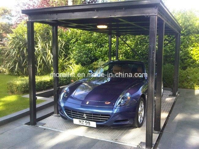 Double Level Four Post Hydraulic Car Parking Lift