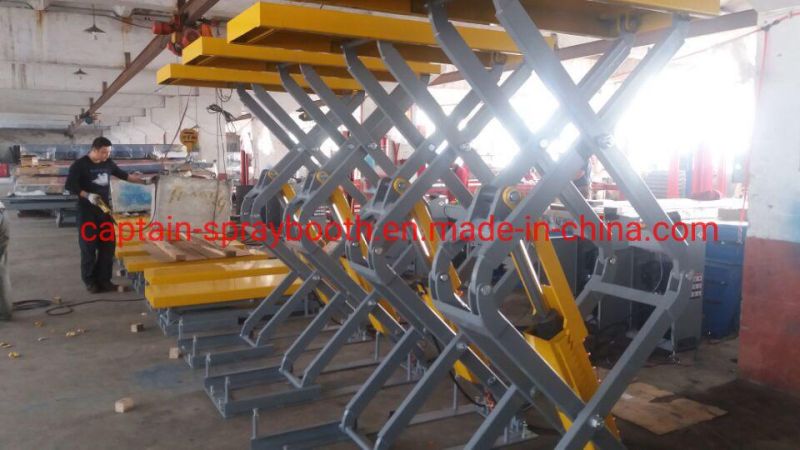 Underground Good Quality Scissor Car Lift with Ce