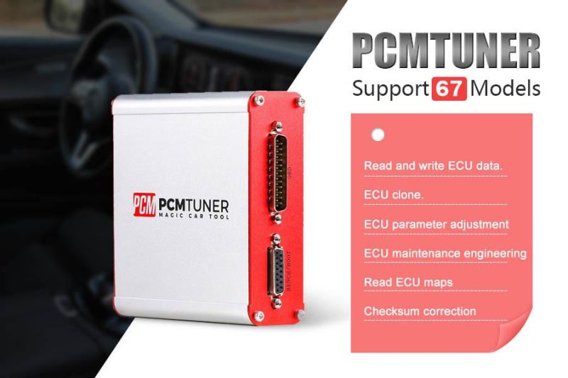 Pcmtuner ECU Programmer Support 67 Models Software Version 1.21