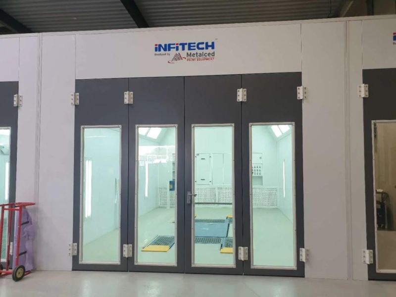 Down Draft Painting Spray Booth CE Automotive Paint Equipment High Standard China Paint Booth