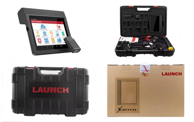 Original Launch X 431 V V4 Support with Tsgun TPMS Gun Automotive Diagnostic Tool Scanner 4.0 V
