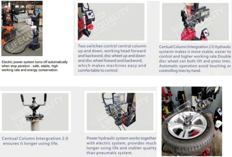 Road Rescue Mobile Tire Changer Machine