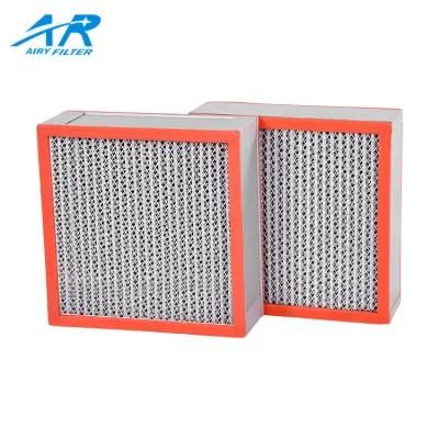 Frame High Temperature H13 HEPA Filter with Strict Quality Control