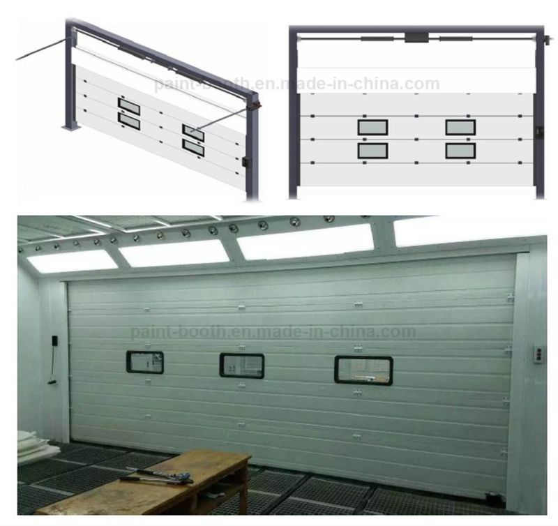 Customized Dry Filter Industrial Large Size Bus Paint Drying Booth for Trucks