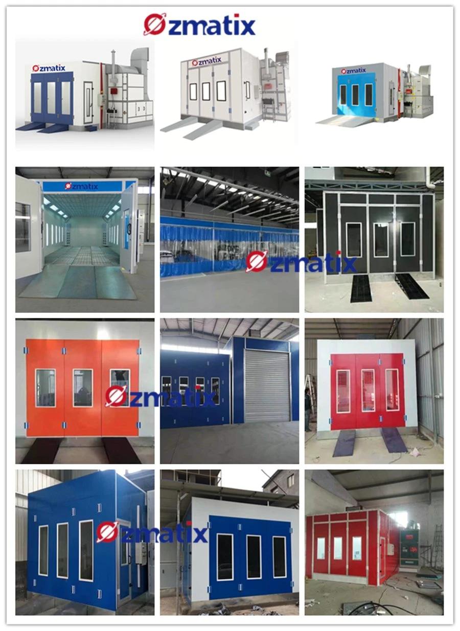 Ozm-8600 Waterborne Car Spray Booth Spray Paint Booth with Side Infrared Lamps Spray Booth Infrared Heater