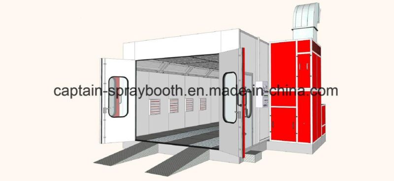 CE Standard Approved High Quality Electrical Model Car Spray Booth / Paint Cabinet