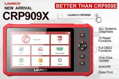 Launch Crp909X Scan Tool OBD2 Scanner Full System