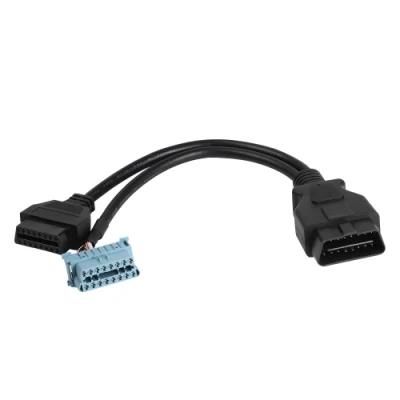 Obdii-16pin Male to Female Y Cable