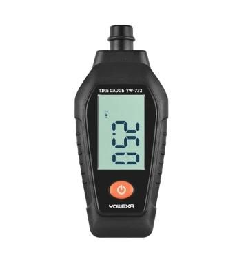 Yw-732 Sensor Quick Readings Tread Depth Gauge and Digital Tire Pressure Gauge for Car Truck Motorcycle Bicycle