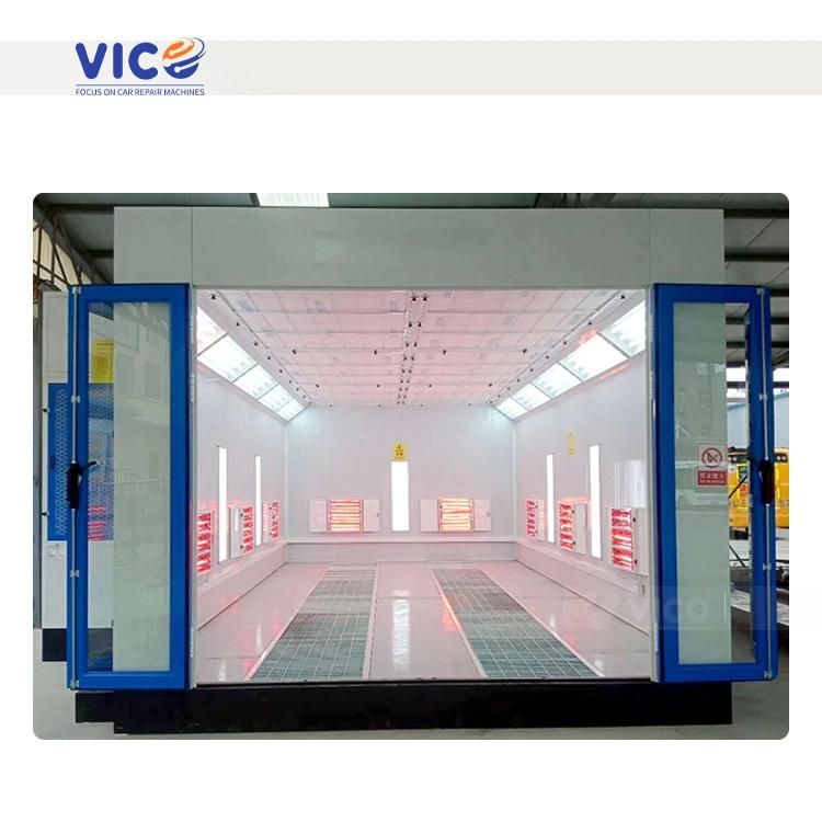 Vico Car Painting Oven Vehicle Paint Spray Booth Auto Painting Room