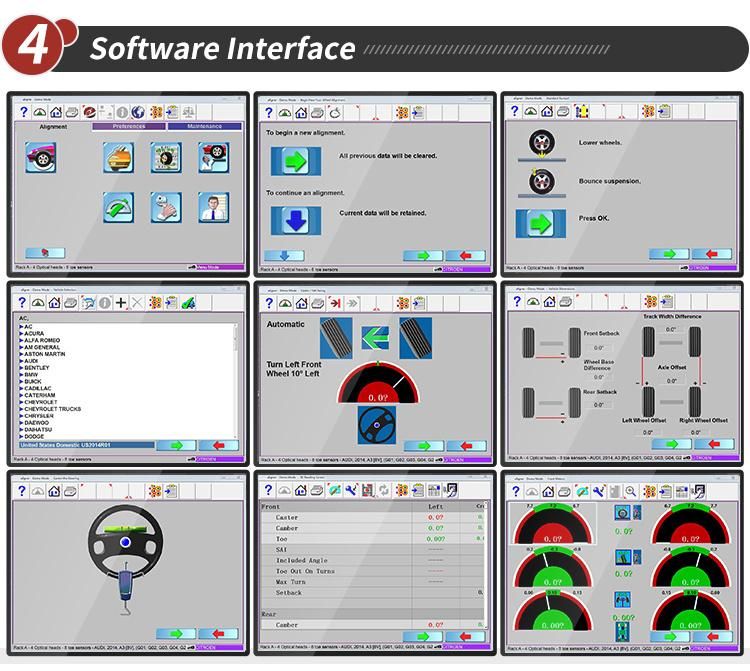 3D Advanced Wheel Alignment with Ce Certificate