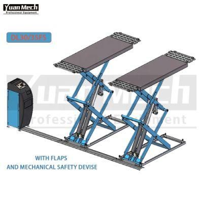 Vehicle Equipment Scissor Lift Low Profile with Mechanical Safety Devise
