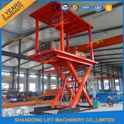 Portable Car Hydraulic Scissor Lift Mobile Auto Lift