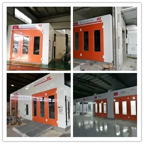 Infrared Lamp Car Spray Paint Booth for Auto Maintenance