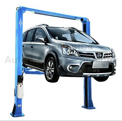 Factory Direct 2 Post Low Ceiling Lift for Accident Car