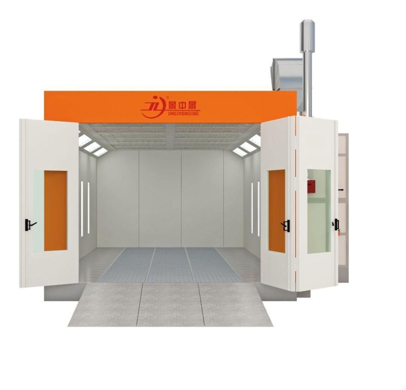 Orange Passanger Spray Booth with Diesel Oil or Electricity