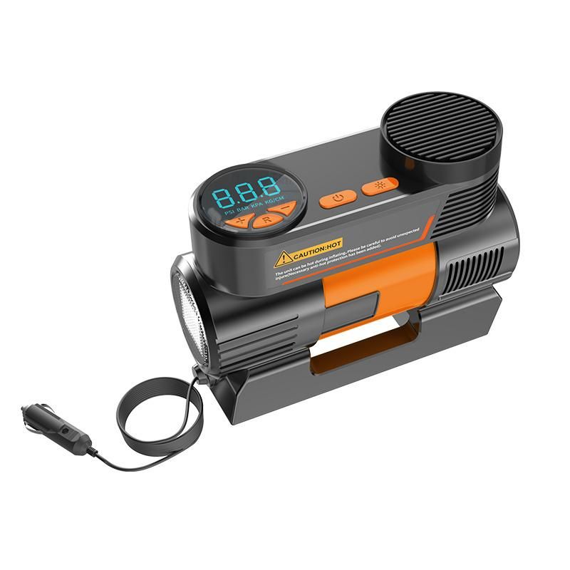 2884 Portable 12V Air Compressor Car Tire Inflator