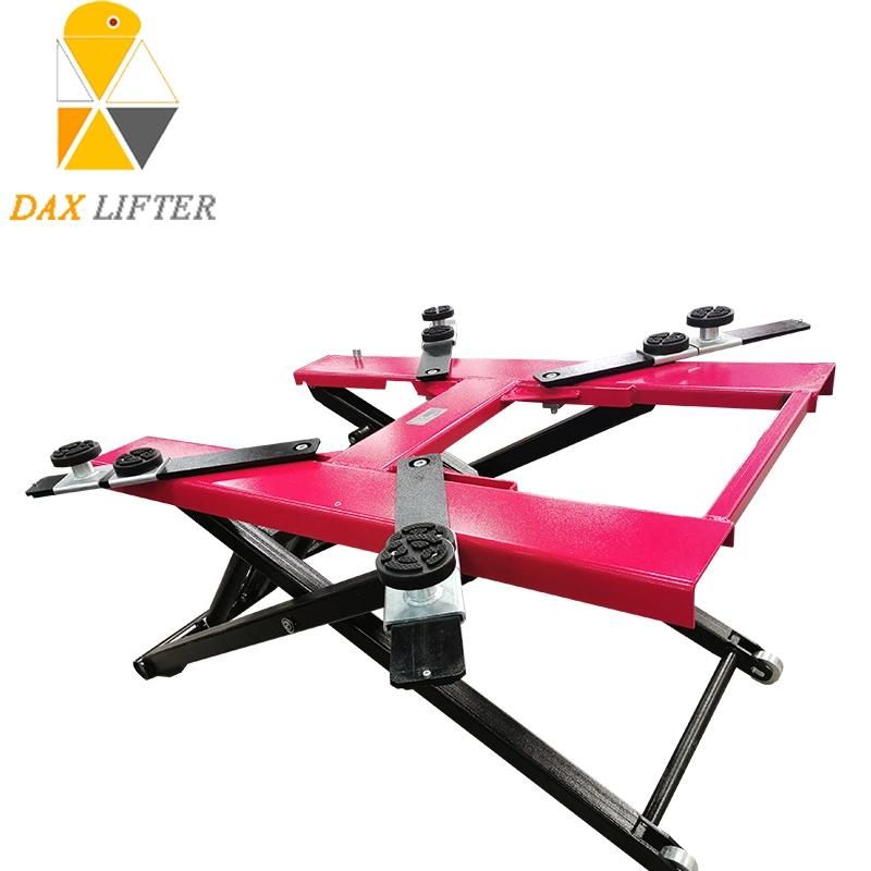 2700kg Portable Mechanical Movable Scissor Car Lift with Low Price