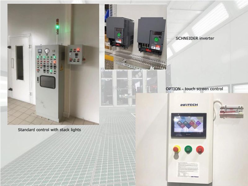 High Efficiency Full Downdraft Spray Paint Room for Auto Refinishing