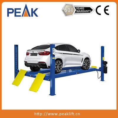 Economical Overhead Protect 4 Post Automobile Elevator with Alignment (412A)