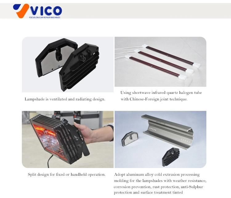 Vico Shortwave Infrared Curing Lamp