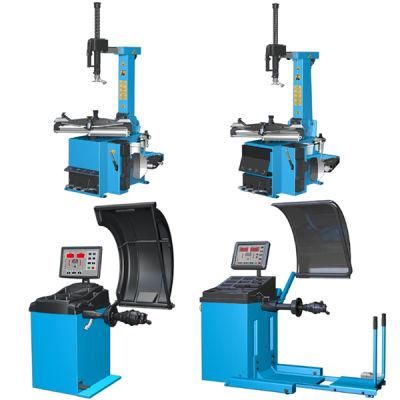 Automatic Laser Wheel Alignment and Wheel Balancer with Laser Point Positoning for Sticking Weights for Sale