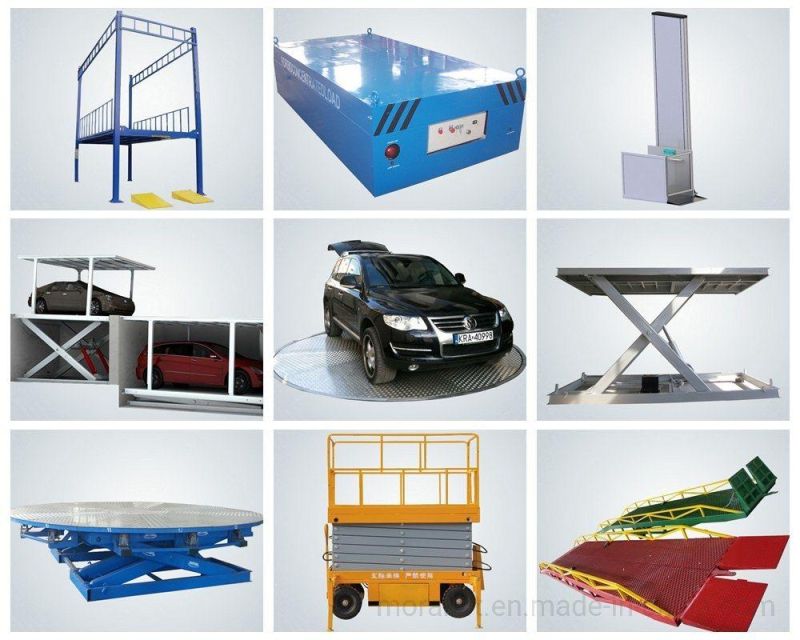 Bus service mechanical type automobile lifter