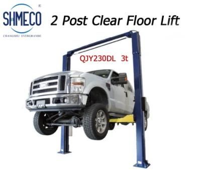 2021low Price Hydraulic 2 Two Post Car Lift