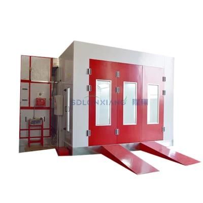 Auto Body Spray Paint Baking Booth with Downdraft System