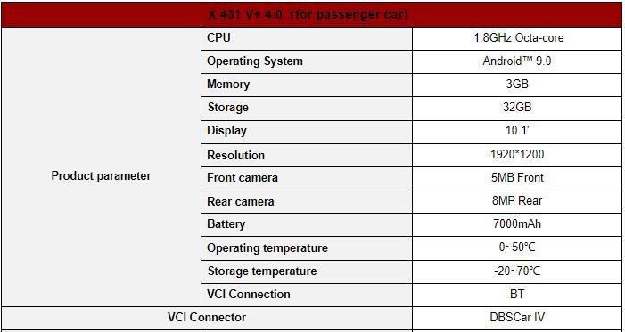 X431 V+ Vehicle Maintenance Tester