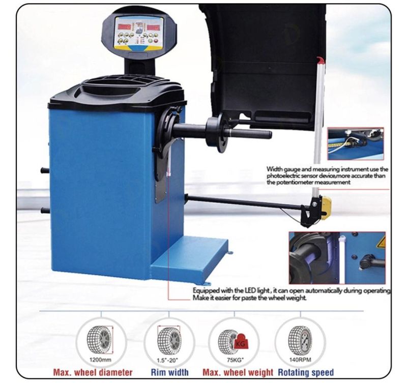 Tcm-710 High Accuracy Wheel Balancer in China