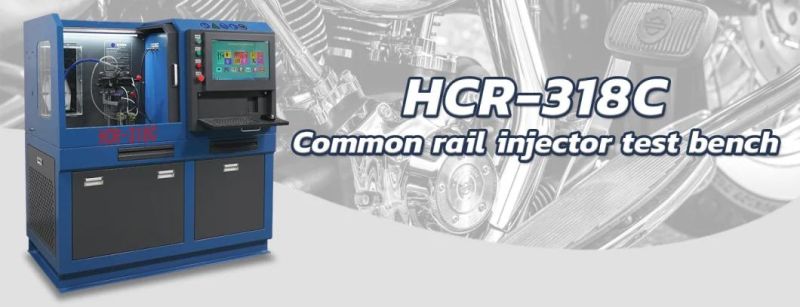 Common Rail Diagnostic Equipment Hcr-318c Common Rail Test Bench Dts300 with 220V 380V Qr Ima Coding Bip Function